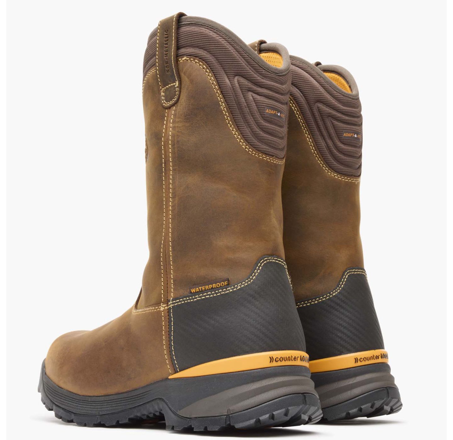 Мужские ботинки GEORGIA BOOT Tbd Waterproof Wellington Pull-On Boot, цвет: Коричневый — фото 5