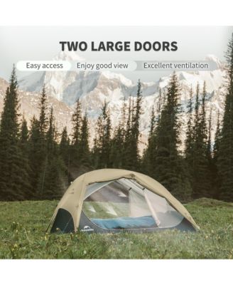 Star River UL 2 Person Backpacking Tent, Double Layer Waterproof Two Person Tent, Lightweight Backpacking Cycling 2 Person Tent