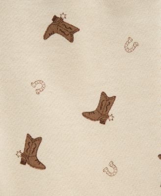 Baby Girls Wild West Sweatshirt & Jogger Pants, 2 Piece Set