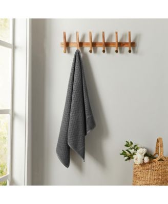 100% Cotton Diamond Waffle 2-Piece Oversized Bath Sheet Set