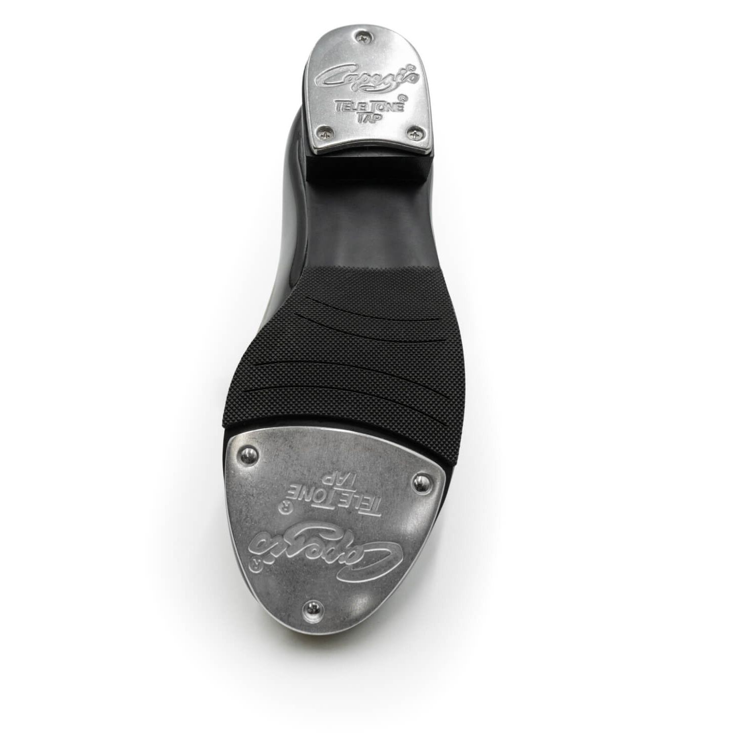 Обувь Capezio Women's Jr. Tyette Tap Shoe, цвет: Чёрный лаковый — фото 3