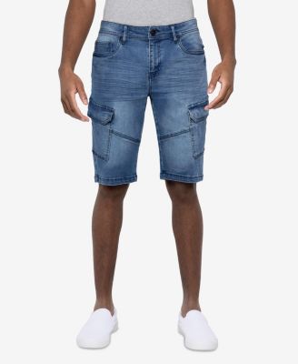 X RAY Men's 12" Denim Cargo Shorts