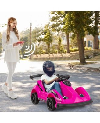 6V Kids Ride On Go Cart with Remote Control and Safety Belt