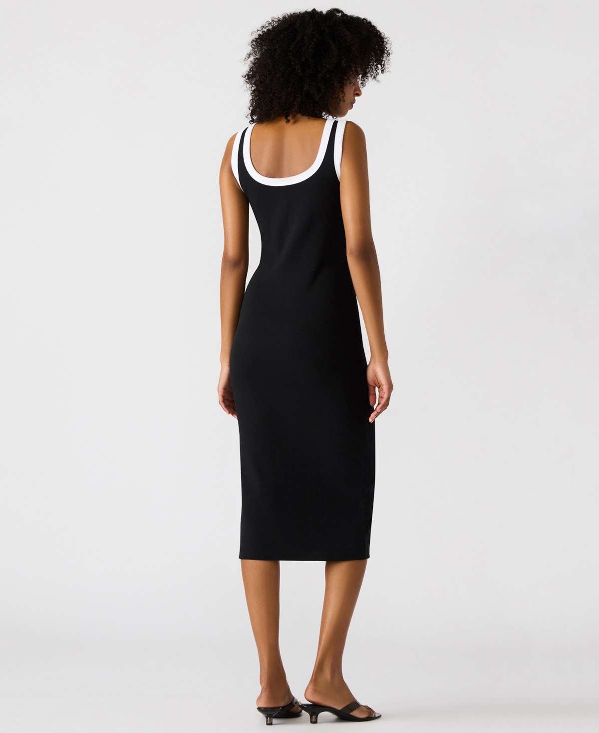 Steve Madden Azalea Cotton Blend Rib Body-con Dress
