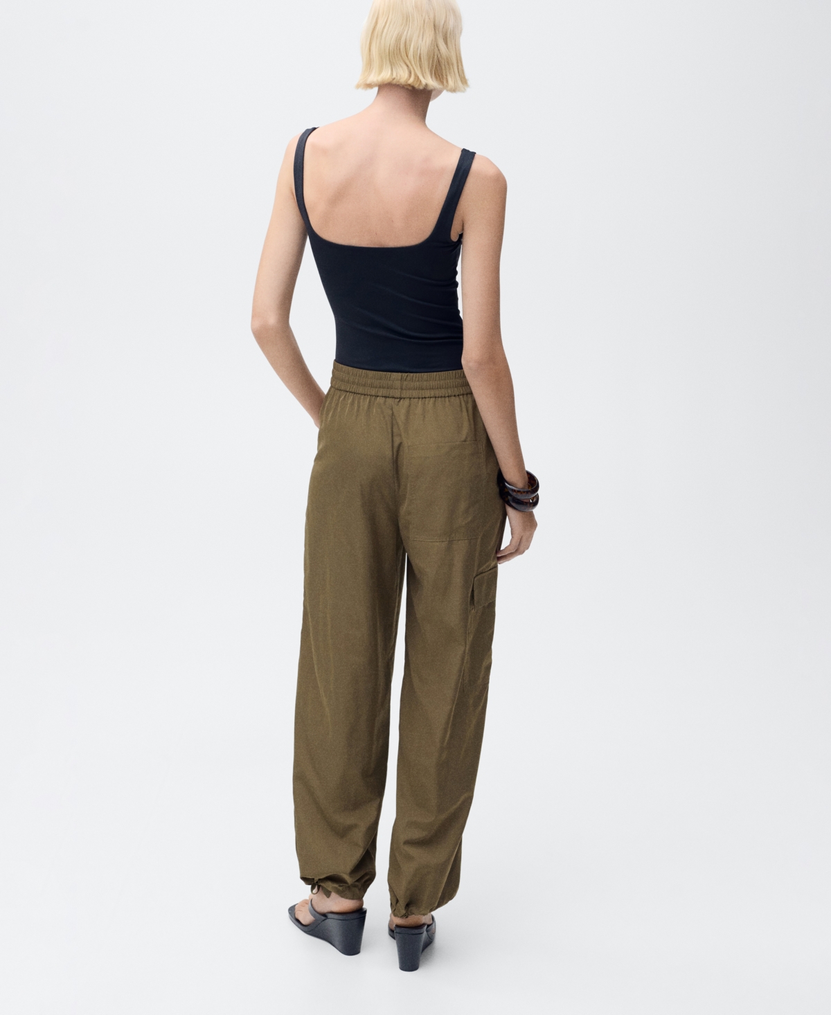Shop Mango Women's Straight Cargo Pants