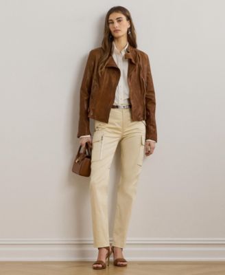 Women's Cotton Sateen Cargo Pant