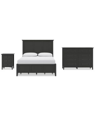 Hedworth King Storage 3pc Set (King Storage Bed + Dresser + Nightstand)