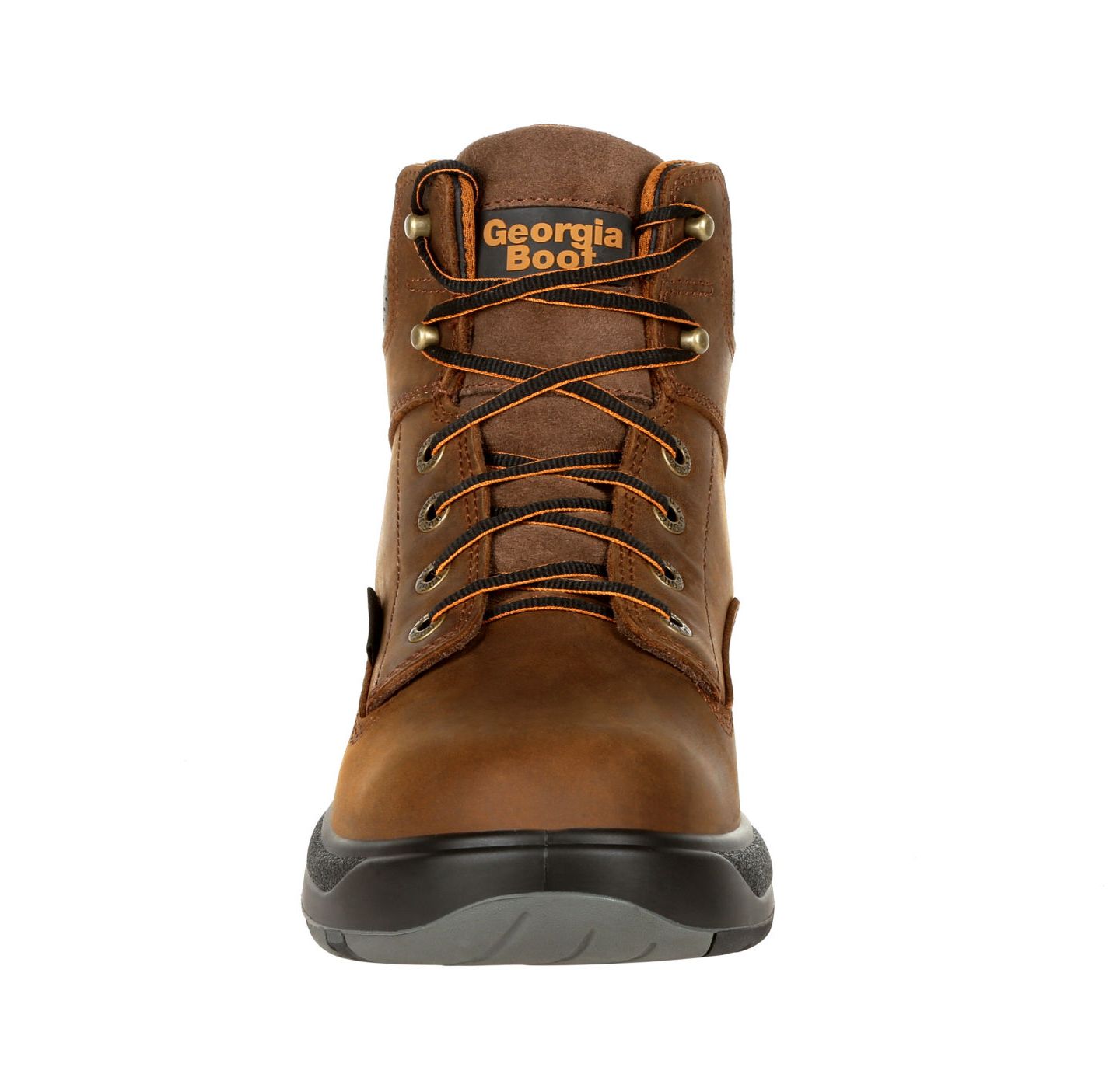 Мужские ботинки GEORGIA BOOT FLXpoint Waterproof Work Boot, цвет: Коричневый — фото 3