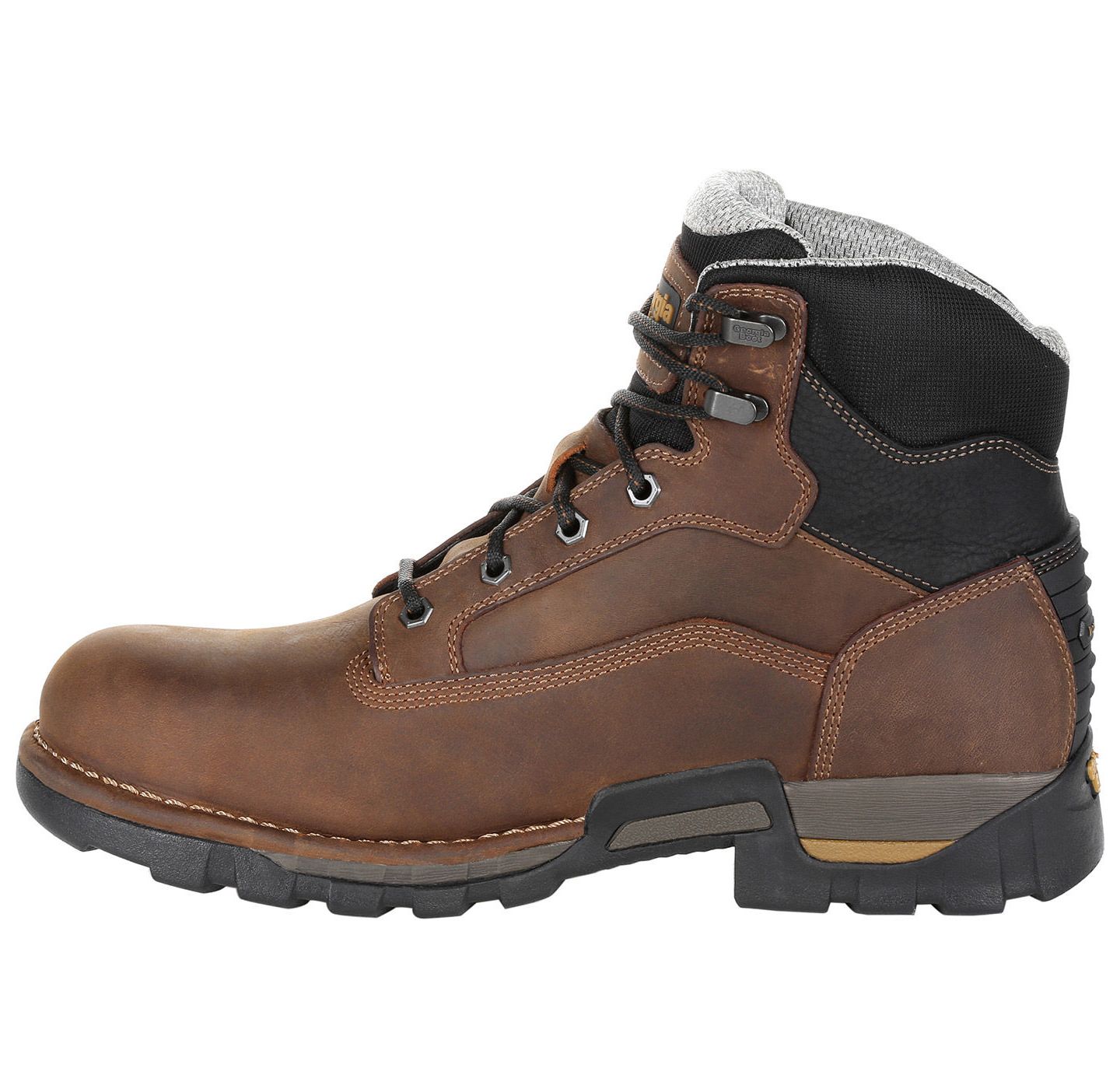 Мужские ботинки GEORGIA BOOT Eagle One Steel Toe Waterproof Work Boot, цвет: Коричневый — фото 4