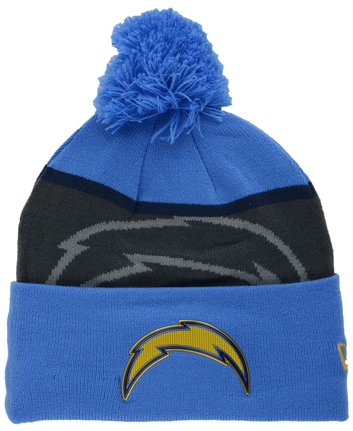 New Era San Diego Chargers Gold Collection Knit Hat - Macy's