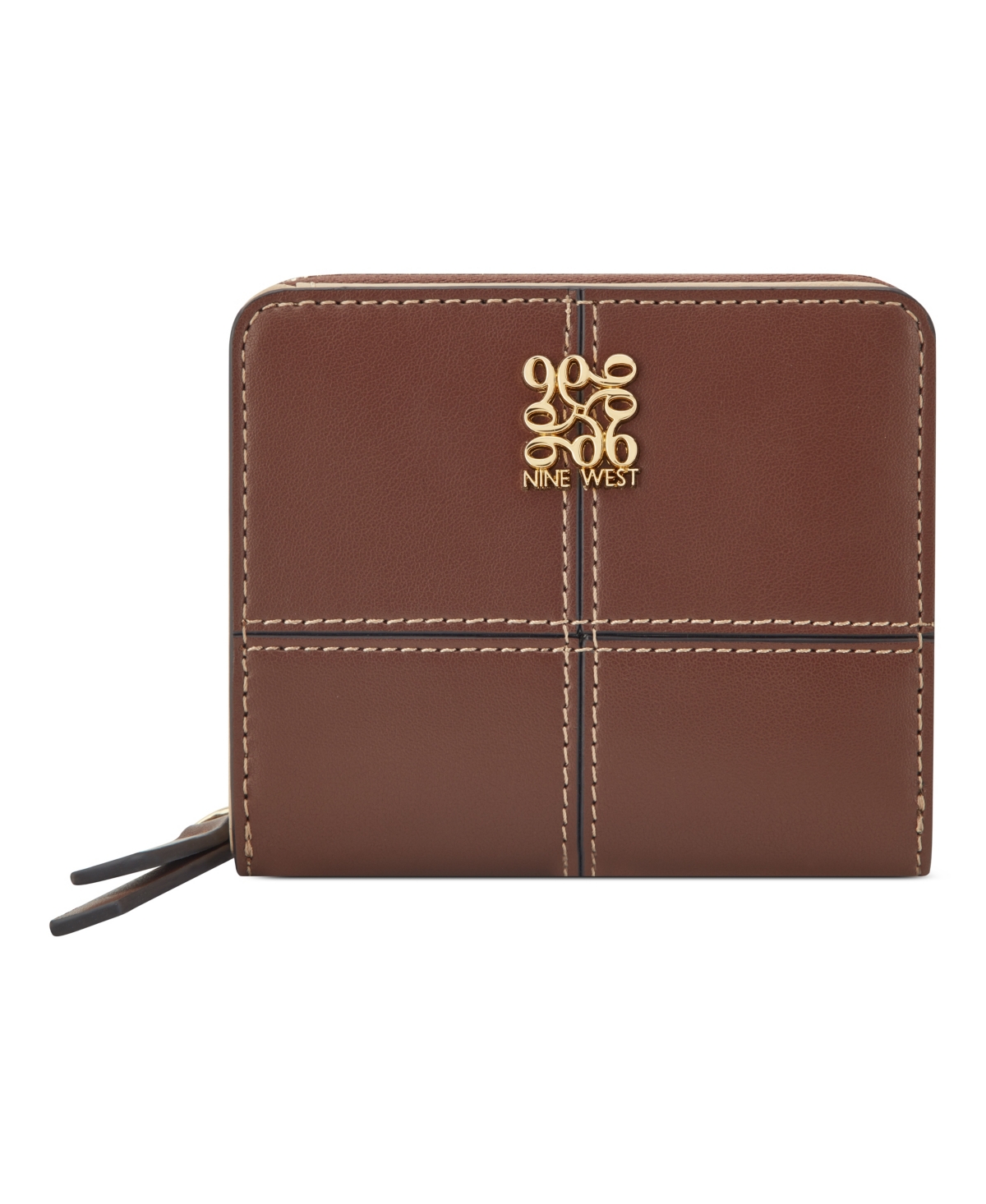Paxtin Zip Around Wallet - Mahogany