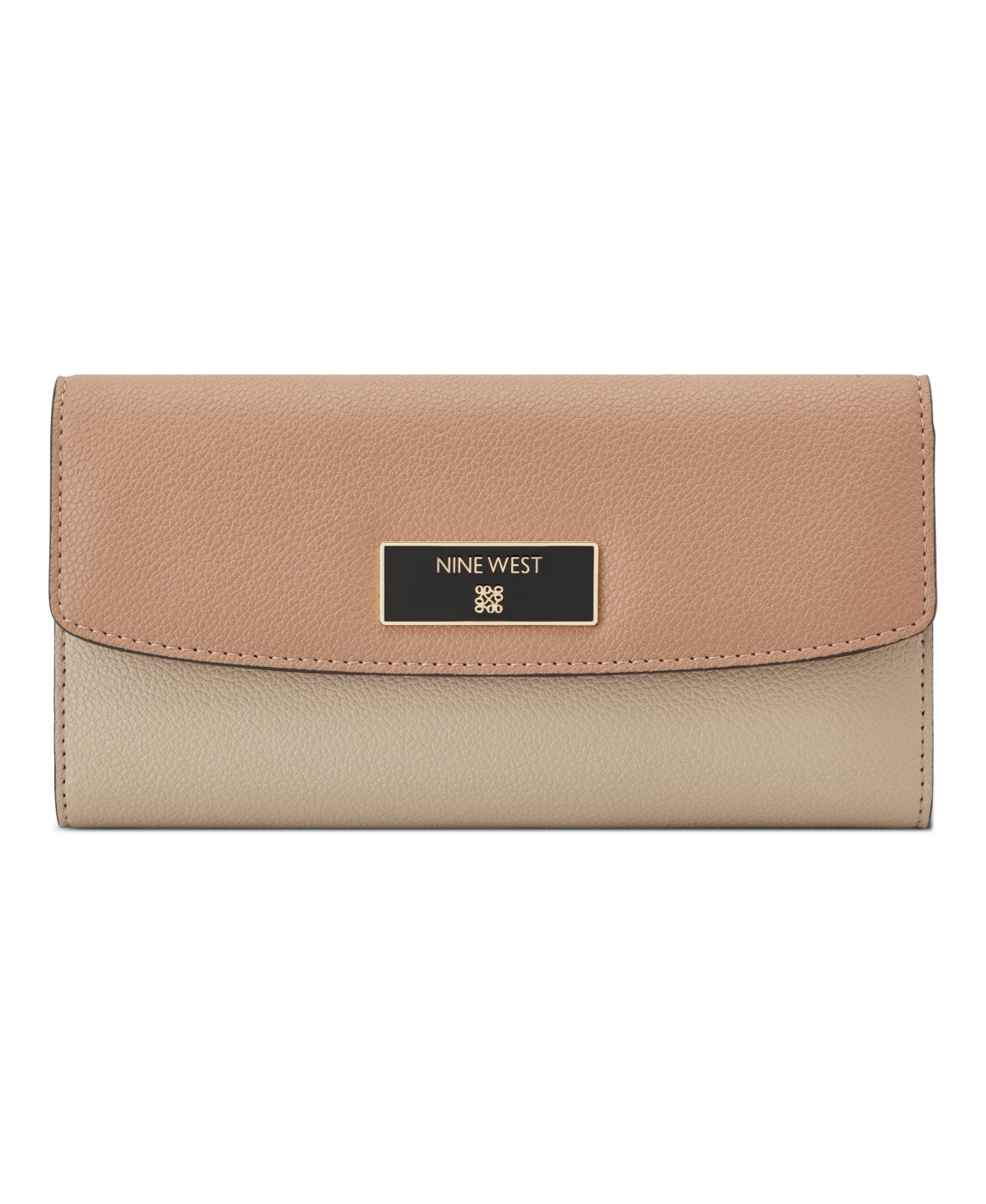 Mary Checksec Zipper Wallet - Dark Khaki Multi
