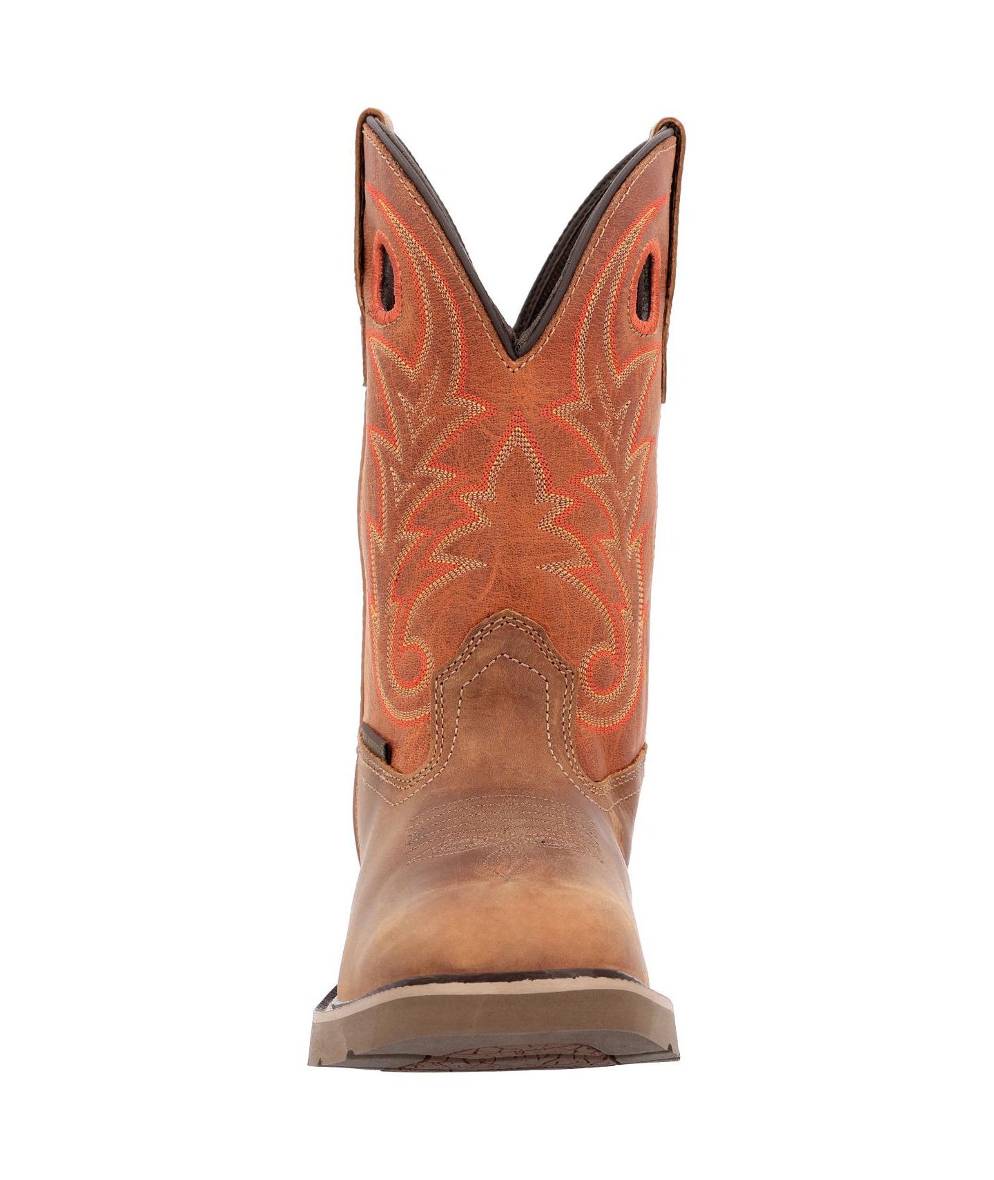 Мужские ботинки GEORGIA BOOT Core 37 Western 11" Waterproof Pull-On Work, цвет: Коричневый ржавый — фото 5