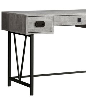 Modern Workstation Desk with 2 Drawers – Ideal for Home Office