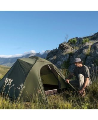 Cloud-Up 3 Person Lightweight Backpacking Tent with Footprint - 3 Season Free Standing Dome Camping Hiking Waterproof Backpack Tents