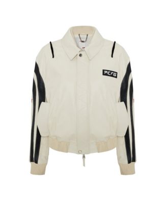 Women's Boomerang Biker Leather Jacket