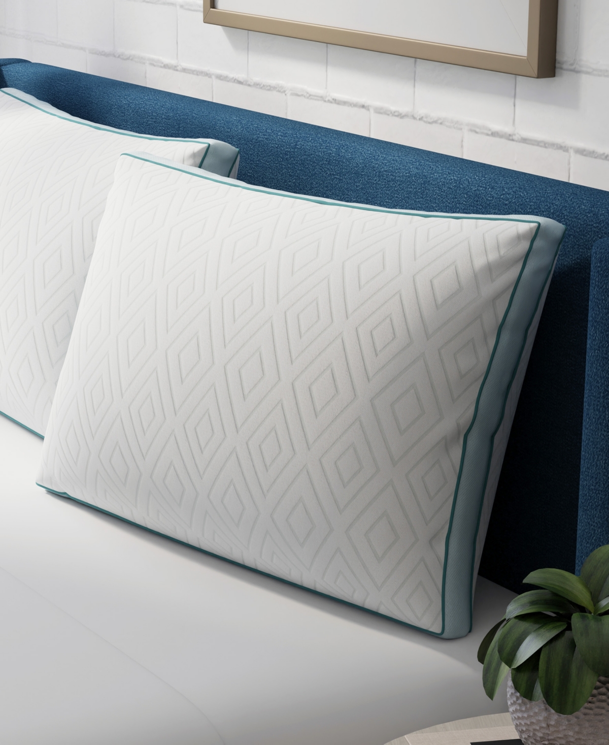 IntelliSLEEP Tailored Rest Cool Change Adjustable Comfort Hybrid Bed Pillow, Standard