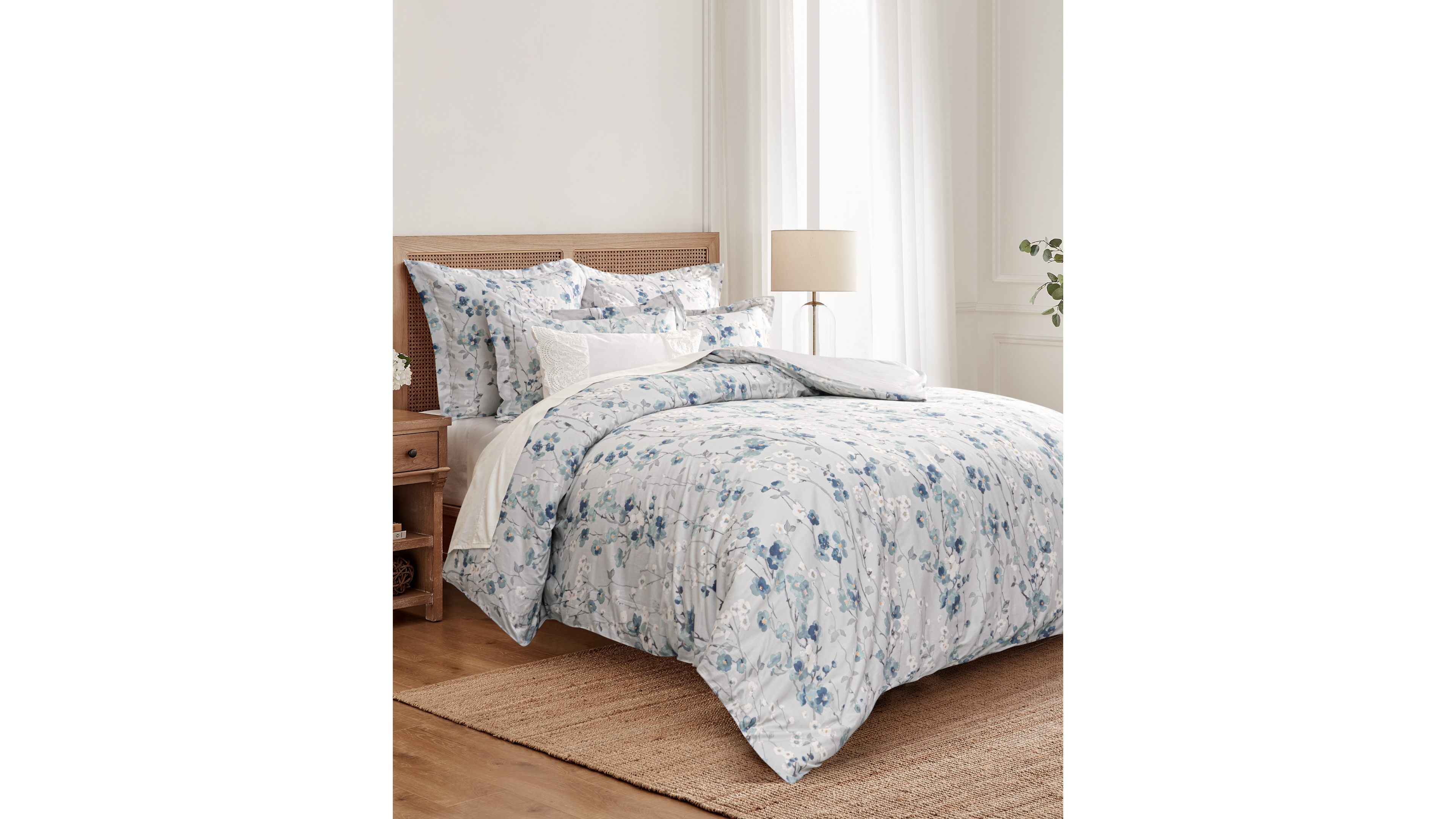 Levtex Florina Reversible 3-Pc. Duvet Cover Set, King
