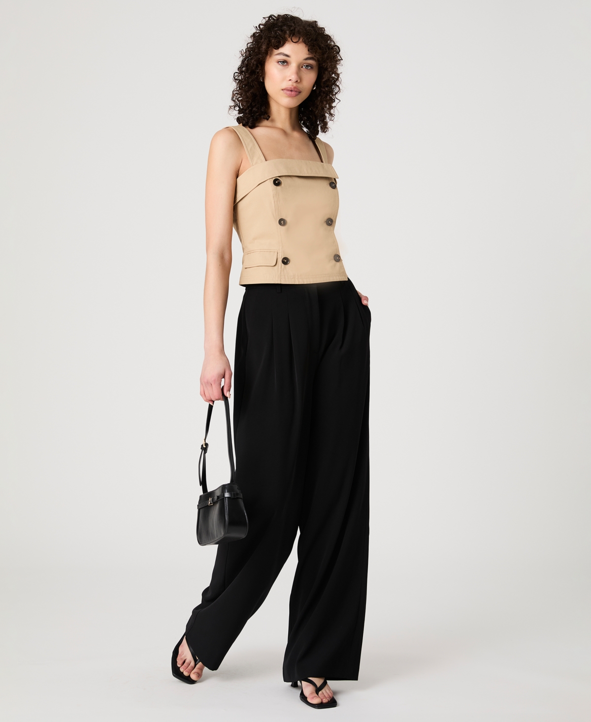 French Connection Light Weight Trench Top