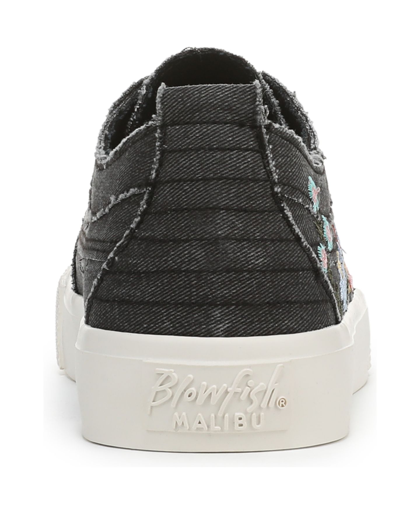 Женские кроссовки Blowfish Malibu Vivid Lace Up Platform, цвет: Чёрный холщовый — фото 3