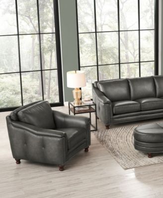 Belfast 42" Top Grain Leather Armchair