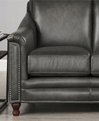 Belfast 67" Top Grain Leather Loveseat