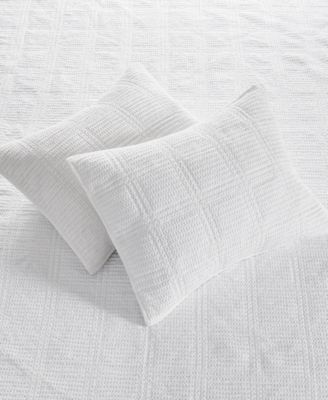 Cloud Waffle Textured 3-Pc. Quilt Set, Full/Queen