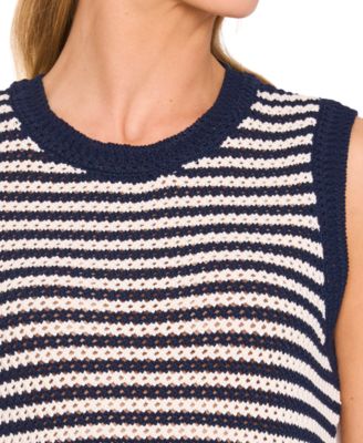 Women's Striped Shell Sweater