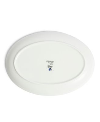 Wild Strawberry Oval Serving Plate