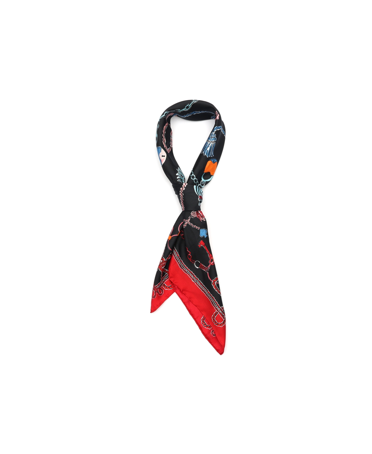 Shop Kate Spade Women's Lock And Key Silk Square Scarf