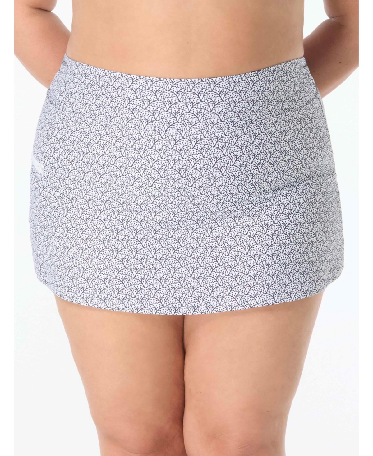 Plus Size Swim Emma Swim Skort - 511-admiral