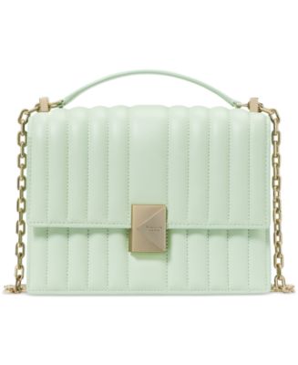 ★ ★QUILTING CHAIN SHOULDER BAG kate spade new york Deco Quilted Leather Small Chain