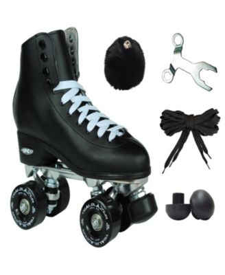 Epic Classic Black Quad Roller Skates