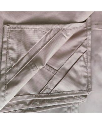 8x5Ft Grill Gazebo Replacement Canopy,Double Tiered BBQ Tent Roof Top Cover