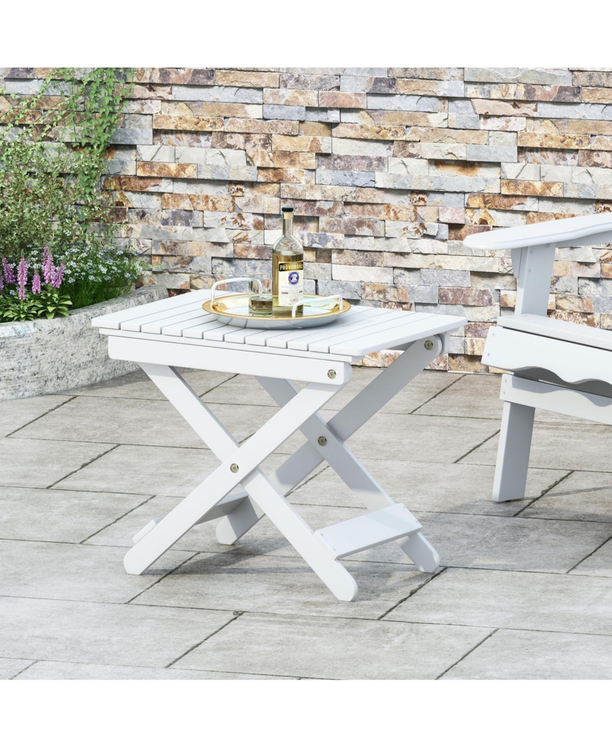 Outdoor Acacia Wood Folding Wooden Side Table