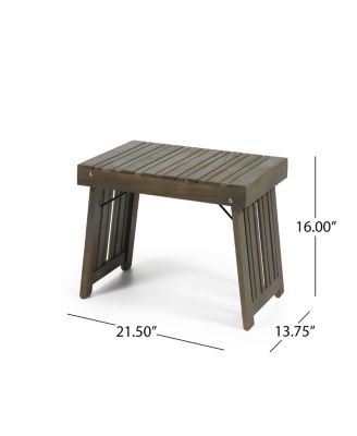Outdoor Acacia Wood Coffee  Side Tables