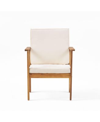 Outdoor Acacia wood  2 Club Chair And Table