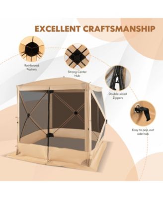 Pop Up Gazebo with Netting and Carry Bag