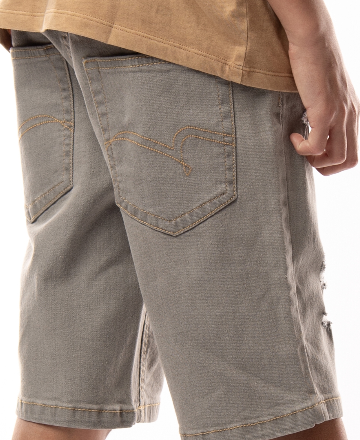 Ring Of Fire Big Boys Nouveau Stretch Denim Shorts