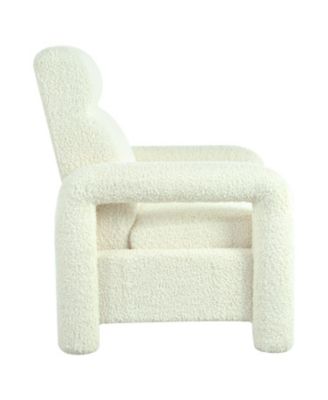 Push Back Recliner with Adjustable Backrest