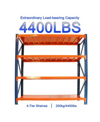  Garage Shelves Heavy Duty 4400lbs - Adjustable Metal Storage