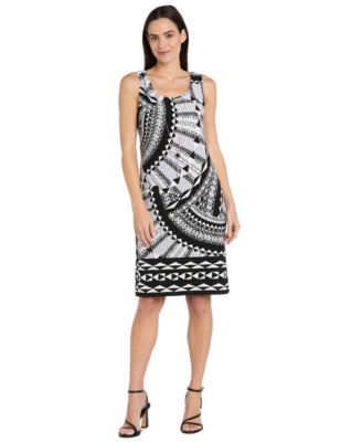 Women's Open-Front Jacket and Necklace Dress Set