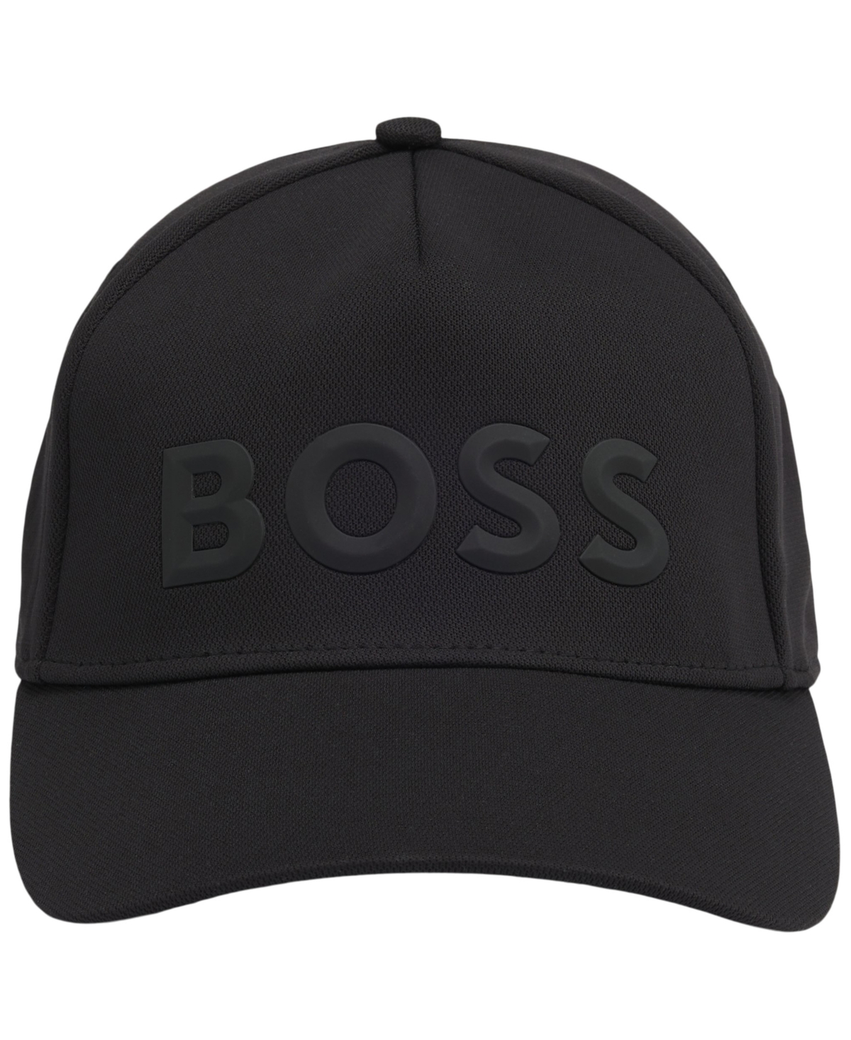 Hugo Boss Boss By  Men's Mesh-pique Tonal Logo Hat In Black