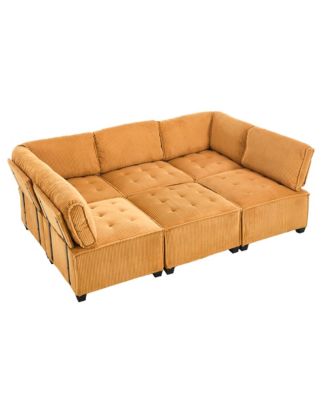 Streamdale U-Shaped Modular Sectional Sofa with Reversible Chaise