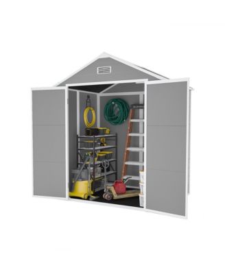 Campcraft 6x5 Resin Shed - Waterproof, UV Proof, Large Storage