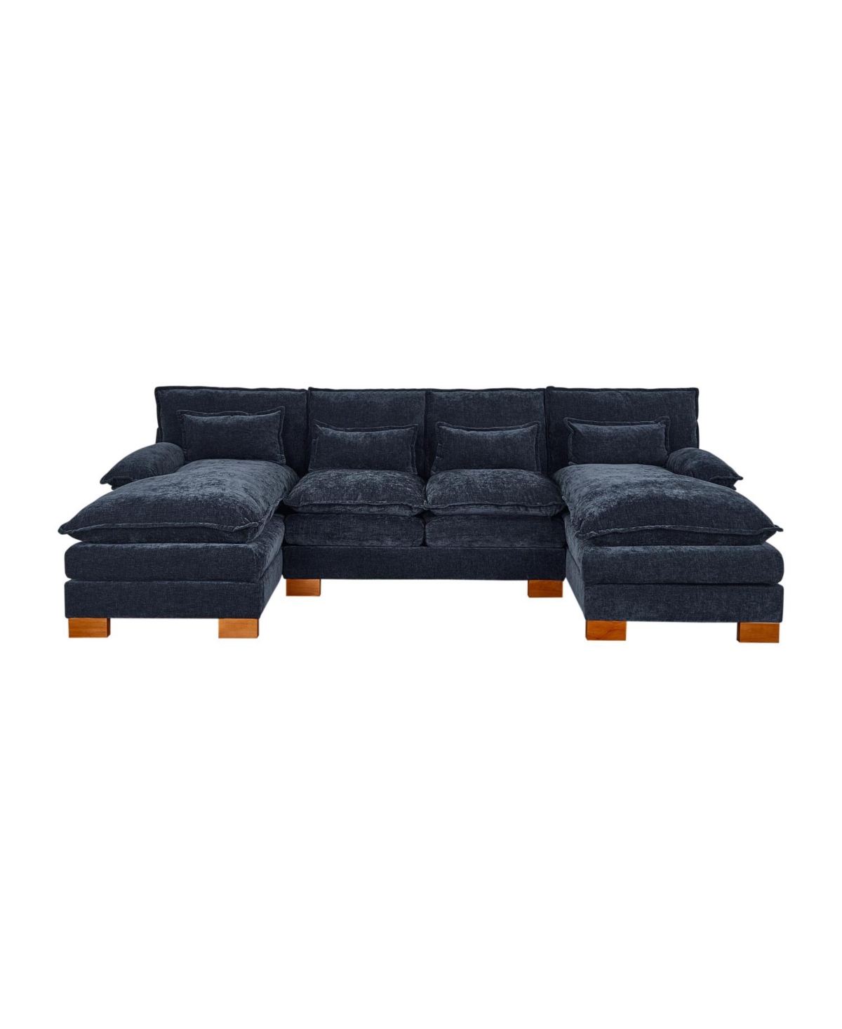 Streamdale Chenille fabric with double lounge chair combination sofa