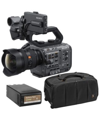 SONY FX6+24-105mm F4+BP-U70+充電器 Sony FX6 Cinema Camera Kit with FE 24-105mm f/4 G Lens, Bundle