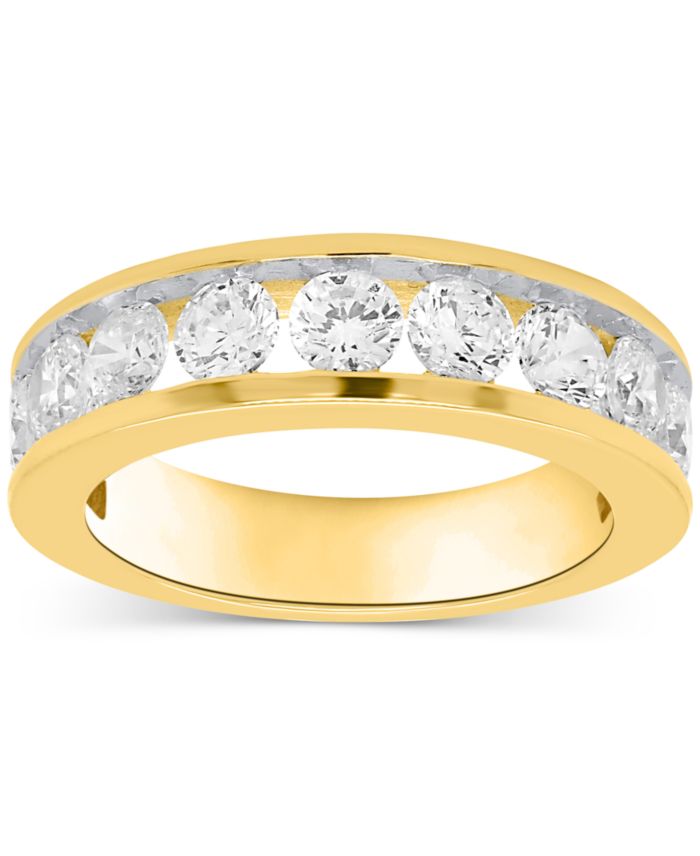 Forever Grown Diamonds Lab Grown Diamond Channel Set Band (2 ct. t.w.) in