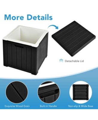 10 4-in-1 Gallon Storage Cooler for Picnic and Outdoor Activities