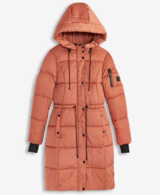Women's Hooded Puffer Utility Coat